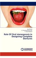 Role of Oral Stereognosis in Designing Complete Dentures