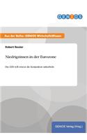 Niedrigzinsen in der Eurozone