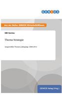 Thema Strategie