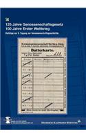 125 Jahre Genossenschaftsgesetz 100 Jahre Erster Weltkrieg