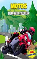 Motos Libro para Colorear para Adolescentes