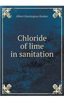 Chloride of Lime in Sanitation