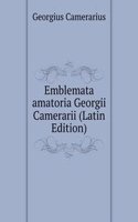 Emblemata amatoria Georgii Camerarii (Latin Edition)