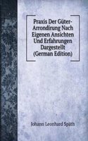 Praxis Der Guter-Arrondirung Nach Eigenen Ansichten Und Erfahrungen Dargestellt (German Edition)