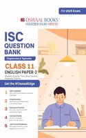 Oswaal ISC Question Bank SOLVED PAPERS | Class 11 | English paper 2 | For Exam 2024-25