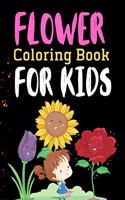 Flower Coloring Book For Kids