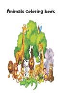 Animals coloring book