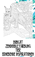 Zendoodle Färbung - Erhebende Inspirationen - Tier - Bobcat