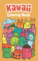 Kawaii Coloring Book: Cute And Easy Kawaii Colouring Book