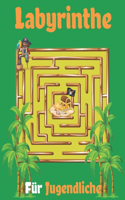 Labyrinthe Für Jugendliche: Labyrinthe Puzzle Buch für Jugendliche - Tolles Geschenk für Jugendliche