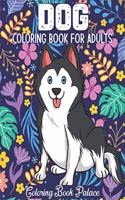 Dog Coloring Book for Adults