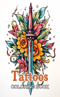 Tattoos Coloring Book for Adults