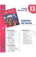 Holt Science & Technology Chapter 13 Resource File: Exploring the Oceans