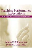 Teaching Performance Expectations for Educating English Learners