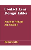 Contact Lens Design Tables