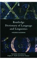 Routledge Dictionary of Language and Linguistics