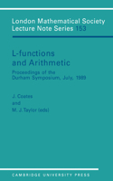 L-Functions and Arithmetic