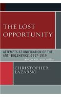 The Lost Opportunity