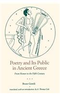 Poetry and Its Public in Ancient Greece