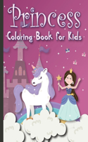 Princess Coloring Book for Kids