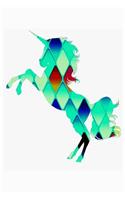 Green Diamond Unicorn