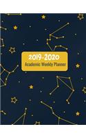 2019-2020 Academic Weekly Planner: Dated 8.5 x 11 Calendar With To-Do List Notebook