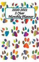 2020-2021 2-Year Monthly Planner 6x9: Claws: 24 Months Pocket Size Planner and Calendar, Monthly Calendar Planner, Agenda Planner and Schedule Organizer