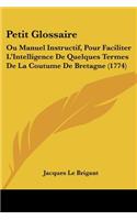 Petit Glossaire
