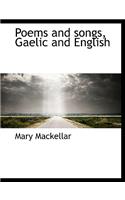 Poems and Songs, Gaelic and English