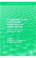 Proceedings of the International Symposium on Design Review (Routledge Revivals)