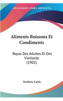 Aliments Boissons Et Condiments