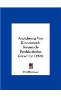 Andichtung Von Kindesmord