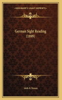 German Sight Reading (1899)