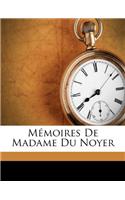 Mémoires de Madame Du Noyer