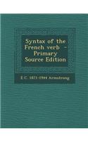 Syntax of the French Verb
