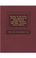 History of the Fifty-Fourth Regiment of Massachusetts Volunteer Infantry, 1863-1865