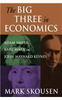 The Big Three in Economics: Adam Smith, Karl Marx, and John Maynard Keynes