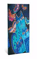 Laurel Burch, Blue Cats, Mini, Lin
