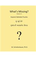 What's Missing?: Gujarati Alphabet Puzzles