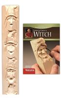 Learn to Carve a Witch Study Stick Kit