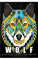 Wolf Coloring Book for Adults