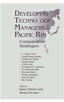 Developing Technology Managers in the Pacific Rim: Comparative Strategies