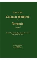 List of the Colonial Soldiers of Virginia