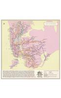 City of Women New York City Subway Wall Map (20 X 20 Inches)