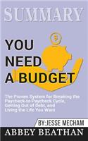 Summary of You Need a Budget: The Proven System for Breaking the Paycheck-to-Paycheck Cycle, Getting Out of Debt, and Living the Life You Want by Jesse Mecham