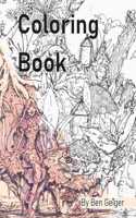 Coloring Book: Ben Geiger Art