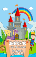 Unicorno Libro da Colorare Per Bambini dai 4-8 Anni