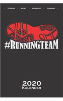 Schuh #Runningteam Kalender 2020