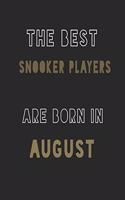 The Best Snooker players are Born in August journal
