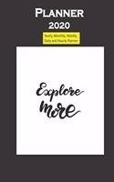Planner 2020 Explore more Quotes